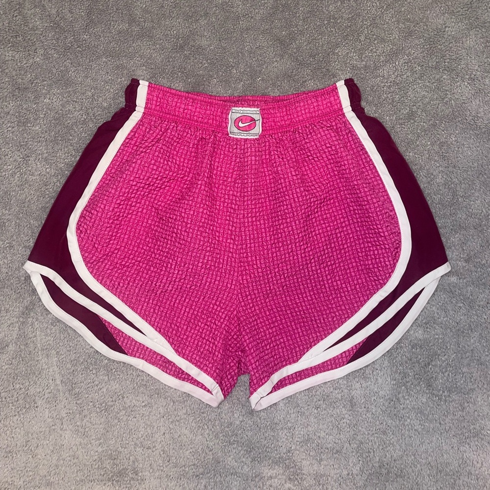 NIKE waffle print dri-fit running shorts size small
